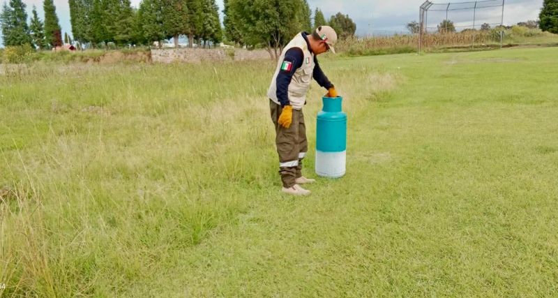 Atiende Protección Civil, reporte ciudadano por fuga de gas.